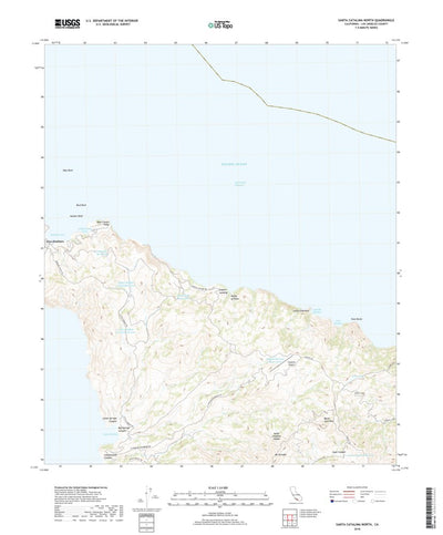 Santa Catalina North, CA (2018, 24000-Scale) Preview 1