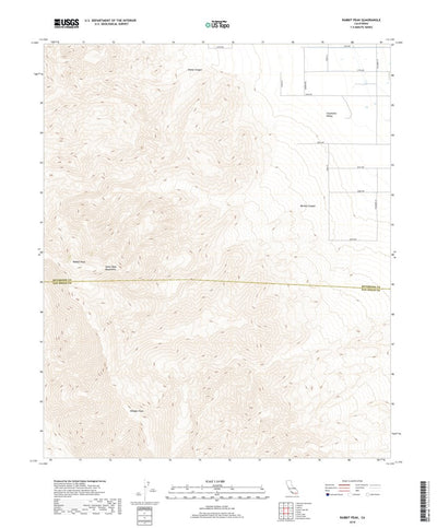 Rabbit Peak, CA (2018, 24000-Scale) Preview 1