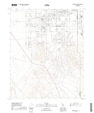 Ridgecrest South, CA (2018, 24000-Scale) Preview 1