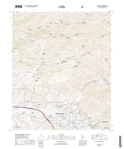Sunland, CA (2018, 24000-Scale) Preview 1