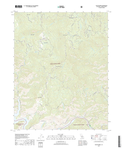 Sacate Ridge, CA (2018, 24000-Scale) Preview 1