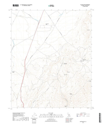 Saltdale NW, CA (2018, 24000-Scale) Preview 1