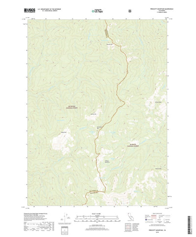 Prescott Mountain, CA (2018, 24000-Scale) Preview 1