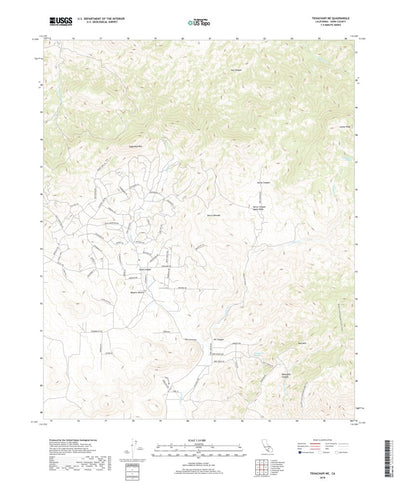 Tehachapi NE, CA (2018, 24000-Scale) Preview 1