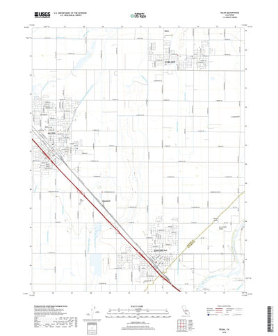 Selma, CA (2018, 24000-Scale) Preview 1