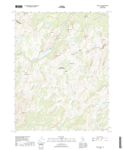 Tenaya Lake, CA (2018, 24000-Scale) Preview 1