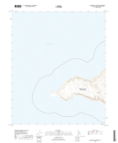 San Miguel Island West, CA (2018, 24000-Scale) Preview 1