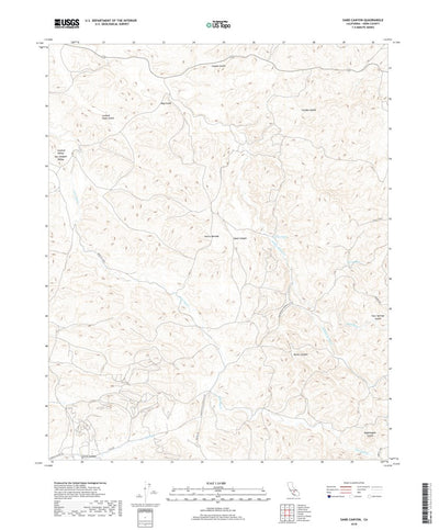 Sand Canyon, CA (2018, 24000-Scale) Preview 1