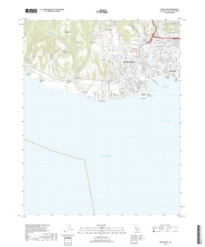 Santa Cruz, CA (2018, 24000-Scale) Preview 1