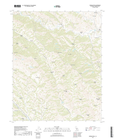 Sherman Peak, CA (2018, 24000-Scale) Preview 1