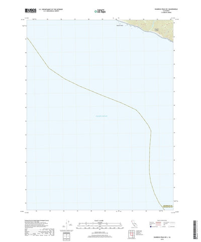 Shubrick Peak OE S, CA (2018, 24000-Scale) Preview 1