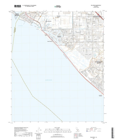 Seal Beach, CA (2018, 24000-Scale) Preview 1
