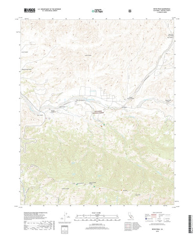 Reyes Peak, CA (2018, 24000-Scale) Preview 1
