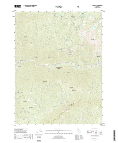 Sierra City, CA (2018, 24000-Scale) Preview 1