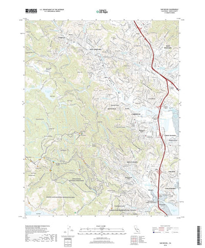 San Rafael, CA (2018, 24000-Scale) Preview 1