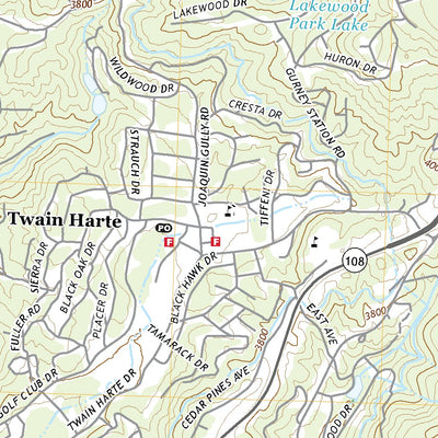 Twain Harte, CA (2018, 24000-Scale) Preview 3