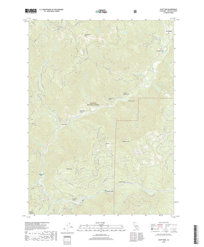 Scott Bar, CA (2018, 24000-Scale) Preview 1