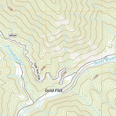 Scott Bar, CA (2018, 24000-Scale) Preview 3