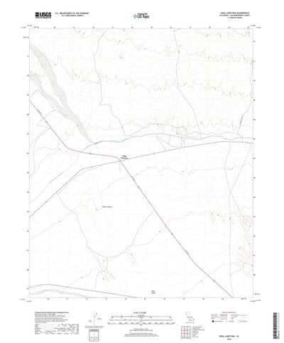 Vidal Junction, CA (2018, 24000-Scale) Preview 1