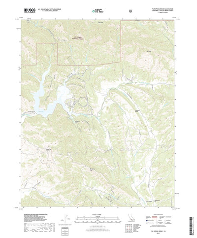 Tar Spring Ridge, CA (2018, 24000-Scale) Preview 1