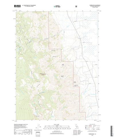Warren Peak, CA (2018, 24000-Scale) Preview 1