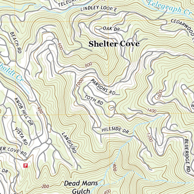 Shelter Cove, CA (2018, 24000-Scale) Preview 3
