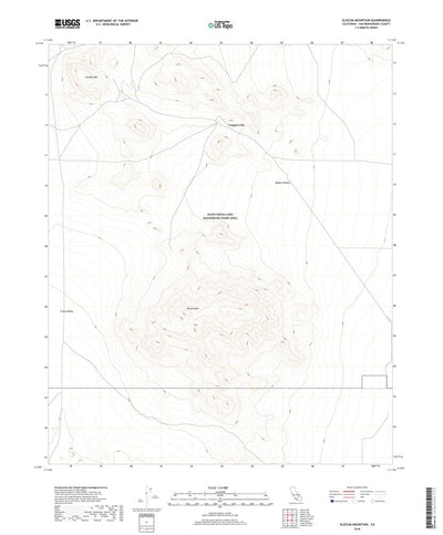 Slocum Mountain, CA (2018, 24000-Scale) Preview 1