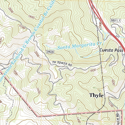 San Luis Obispo, CA (2018, 24000-Scale) Preview 3