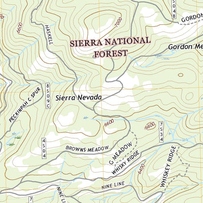 Shuteye Peak, CA (2018, 24000-Scale) Preview 2
