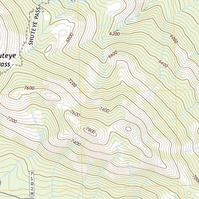 Shuteye Peak, CA (2018, 24000-Scale) Preview 3