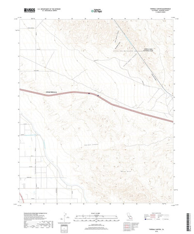 Thermal Canyon, CA (2018, 24000-Scale) Preview 1