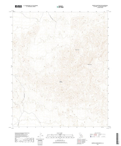 Whipple Mountains SW, CA (2018, 24000-Scale) Preview 1