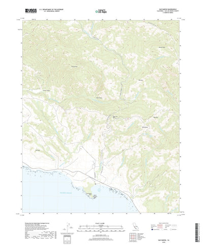 San Simeon, CA (2018, 24000-Scale) Preview 1