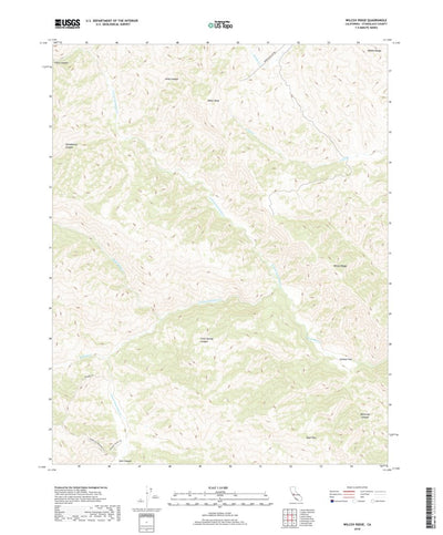 Wilcox Ridge, CA (2018, 24000-Scale) Preview 1