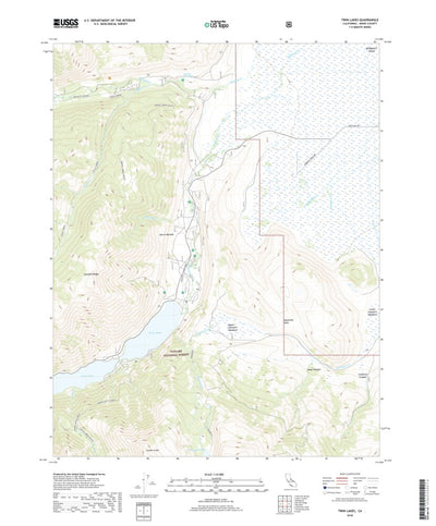 Twin Lakes, CA (2018, 24000-Scale) Preview 1