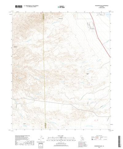 Seventeen Palms, CA (2018, 24000-Scale) Preview 1