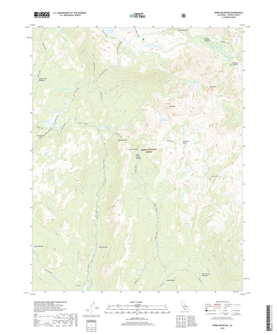 Ward Mountain, CA (2018, 24000-Scale) Preview 1
