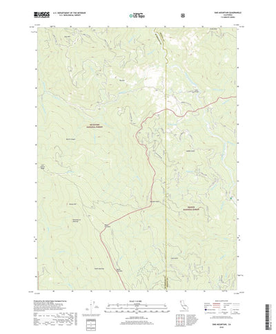 Sims Mountain, CA (2018, 24000-Scale) Preview 1