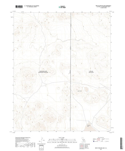 West of Nelson Lake, CA (2018, 24000-Scale) Preview 1