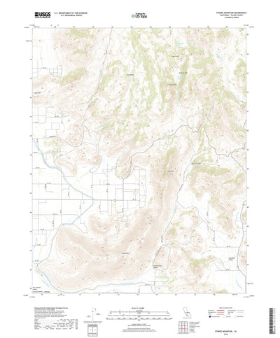 Stokes Mountain, CA (2018, 24000-Scale) Preview 1