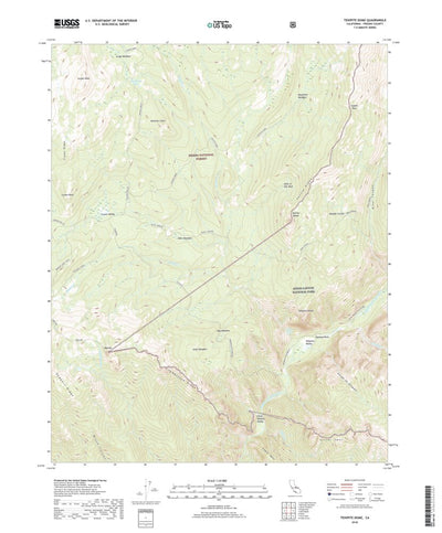 Tehipite Dome, CA (2018, 24000-Scale) Preview 1