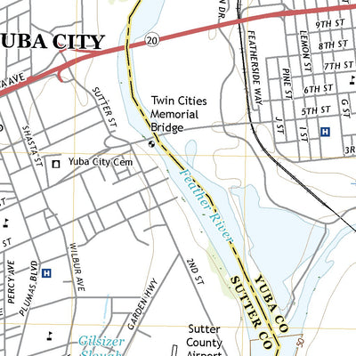 Yuba City, CA (2018, 24000-Scale) Preview 3