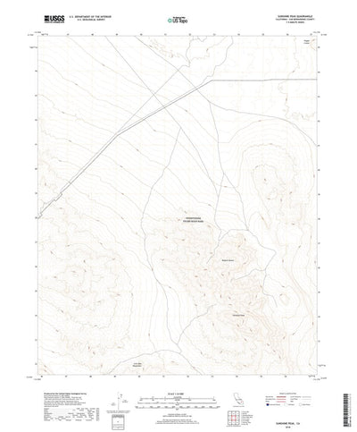 Sunshine Peak, CA (2018, 24000-Scale) Preview 1