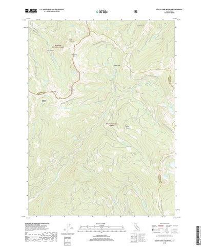 South China Mountain, CA (2018, 24000-Scale) Preview 1
