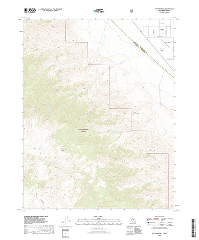 Station Peak, CA (2018, 24000-Scale) Preview 1