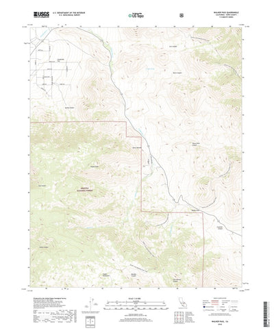 Walker Pass, CA (2018, 24000-Scale) Preview 1