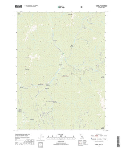 Tanners Peak, CA (2018, 24000-Scale) Preview 1