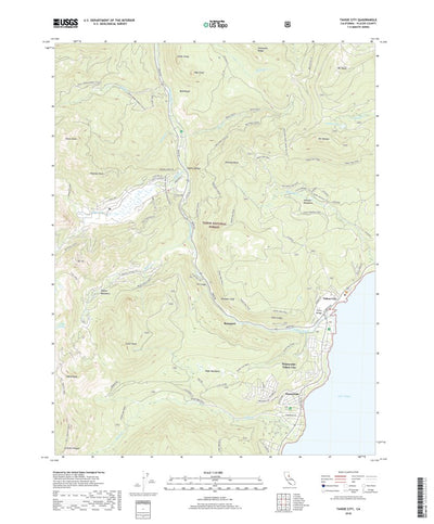 Tahoe City, CA (2018, 24000-Scale) Preview 1