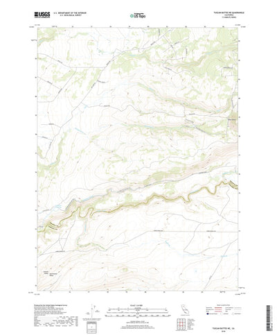 Tuscan Buttes NE, CA (2018, 24000-Scale) Preview 1