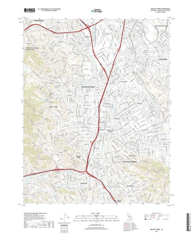 Walnut Creek, CA (2018, 24000-Scale) Preview 1